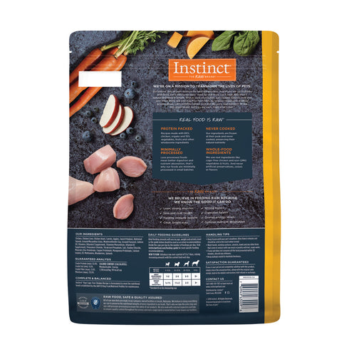 Instinct Raw Frozen Bites Frozen Dog Food - Chicken - 6lb Bag